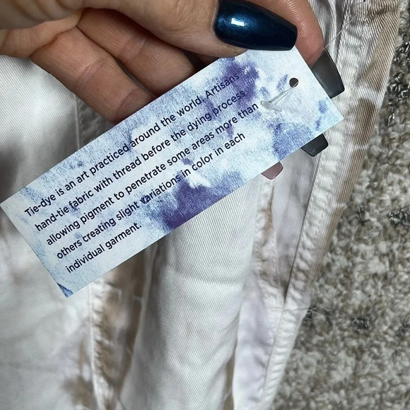 C&C California Lyocell Tie Dye Joggers Summer Travel Vacation Coastal Loose - Picture 5 of 10